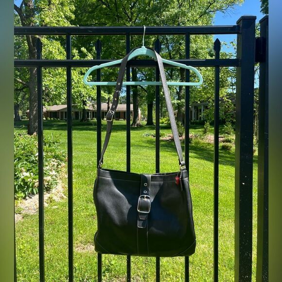 Coach Genuine Leather Shoulder Bag - Picture 1 of 8